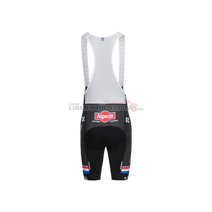 Abbigliamento Ciclismo Alpecin Fenix Manica Corta 2021 Campione Paesi Bassi